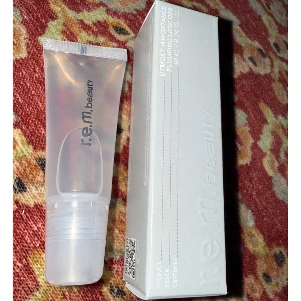 r.e.m. beauty ARIANA GRANDE UTMOST‎ IMPORTANCE PLUMPING LIP GLOSS ~ 0.34 fl oz